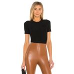 By Kul Design Kadın Siyah Kısa Kol Ipek Jarse Bodysuit siyah-L
