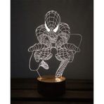 By-Lamp 3 Boyutlu Spiderman Masa Lambası