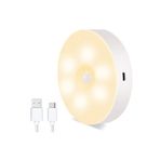 By-Lamp Hareket Sensörlü USB Şarjlı Mıknatıslı Led Işık Lamba Dolap İçi Ev Çekmece Gece Lambası Aydınlatma