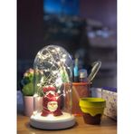 By-Lamp Işıklı Fanus Noel Baba Çuval Lamba