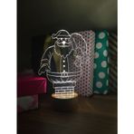 By-Lamp Noel Baba Baca Led Lamba Ahşap Taban