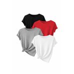 By Layina 3 LÜ AVANTAJLI PAKET BÜYÜK BEDEN OVERSIZE ERKEK TİŞÖRT / T-SHIRT
