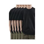 By Layina 5 Lİ AVANTAJLI SET OVERSIZE BÜYÜK BEDEN ERKEK TİŞÖRT / T-SHIRT