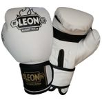 By Leon 1982 Blade Training Boks, Kick Boks ve Muay Thai Eldiveni Beyaz (8 oz, Beyaz)