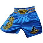 By Leon 1982 Dragon Muay Thai ve Kick Boks Şortu Mavi (Mavi, M)