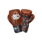 By Leon 1982 Leon Blade Training Kahve Rengi Boks Kickboks ve Muay Thai Eldiveni