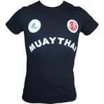By Leon 1982 Leon Classic Muay Thai Tişörtü Siyah BYL-1104