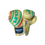 By Leon 1982 Leon Curved Deri Altın Boks Kickboks ve Muay Thai Eldiveni