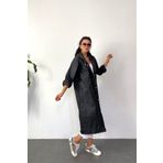 By Marine CDRC881R03 Siyah Kapüşonlu Çıtçıtlı Eva Unisex Yağmurluk