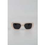 By Marine G24FT1253R06 Krem UV400 Filtre Kadın Güneş Gözlüğü