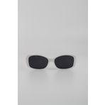 By Marine G24FT5R03 Beyaz UV400 Filtre Kadın Güneş Gözlüğü