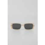 By Marine G24FT8R06 Krem UV400 Filtre Kadın Güneş Gözlüğü