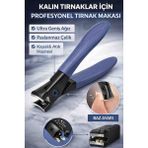 By Maya Beauty Nail Profesyonel Tırnak Makası - Mantar Tırnaklar İçin Geniş Ağızlı Bileyli Makas Paslanmaz Çelik