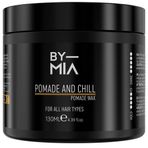 BY MIA Pomade and Chill, Parlak Görünüm, Esnek Tutuş, Erkekler ve Kadınlar için Saç Vaksı 130 ml
