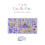By MO Accessories Çocuklar Için Hobi Takı Yapma Seti Hobi Kiti Bileklik Kolye Boncuk 3