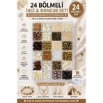 By MO Accessories Yaz Temalı Deniz Kabukları ve Cam ve İnci Boncuklarla Takı Yapım Hobi Seti YENİ SEZON