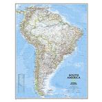 By National Geographic Maps - Ref South America Classic [Laminated] (Reference - Continents) (2012)