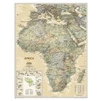 By National Geographic Maps - Reference Africa Executive [Tubed] (National Geographic Reference Map) (2013) [Map]
