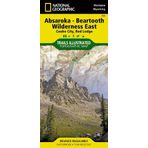 By National Geographic Maps - Tra Absaroka-Beartooth Wilderness East [Cooke City, Red Lodge] (National Geographic: Trails Illustrated (2013)