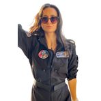 by nova airforcemarket AIRFORCE ORJINAL PİLOT UÇUŞ TULUMU - SİYAH (as8, numeric, jaspo_s, 3x_l, KIRMIZI, M)