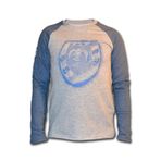 by nova airforcemarket FLY Hava Kuvvetleri Erkek Uzun Kollu Sweatshirt - Gri TE081|XXL