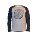 by nova airforcemarket FLY Hava Kuvvetleri Kadın Uzun Kollu Sweatshirt - Gri TE081K|XXL