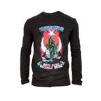 by nova airforcemarket FLY Komando Kadın Uzun Kollu Sweatshirt - Siyah TE072K|3XL