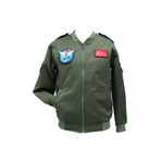 by nova airforcemarket FLY Orjinal Yetişkin Erkek Pilot Mont - Yeşil PM01|XL