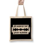 By Order Of The Peaky Blinders Razor Blade Bez Çanta Uzun Saplı - Açık Bej - 40 X 40