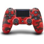 By Öztek Sony PS4 Dualshock V2 Kırmızı Kamuflaj Muadil Oyun Kolu