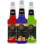 By Tüfekçi 3x760 ml Çilek Turunç ve Lime Şurup
