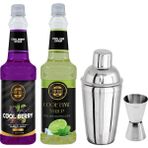 By Tüfekçi Cool Lime Cool Berry Shaker Jigger Set - 1,5 lt