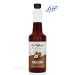 By Tüfekçi Gourmet Series Şekersiz Fındık Kahve Şurubu 750 ML | Doğal Aroma | Sugar Free | 0 Şeker 0 Kalori