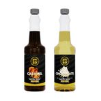 By Tüfekçi Karamel & Beyaz Çikolata Aromalı Kokteyl ve Kahve Şurubu 750 ml x 2 Adet – Avantajlı Set