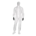 By Tulum Koruyucu Tek Kullanımlık 60 gr Laminasyonlu Beyaz Tulum L - XL