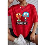BY WOWEN Unisex Gumball Baskılı T-shirt bisiklet yaka
