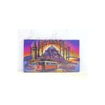 By YILDIRIM Store Esk-ALK4359 Ahşap İstanbul Temalı Magnet