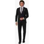 BY YSF Erkek Siyah Regular Fit Mono Takım Elbise - 48 / 4