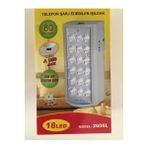 Byanes 2606 Model USB Şarjlı 18 LED Akülü Taşınabilir Işıklandırma