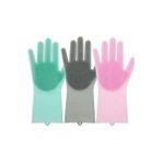 Byanes Gloves Sihirli Bulaşık Eldiveni Mutfak Banyo Temizleme Fırçası Oto Ev Iş Pratik