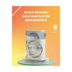 Byanes Mini Klima Fan, Usb, 7 Renk Gece Işığı ve Çok Fonksiyonlu Cihaz