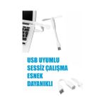Byanes Mini USB Taşınabilir Fan, Sessiz ve Esnek El Vantilatörü, Serinletici Küçük Fan