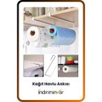 Byanes Mutfak Dolabı Içi Raf Altı Fincan Kupa Askısı Kağıt Havluluk Metal