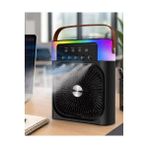 Byanes Taşınabilir Mini Klima Fanı, Buharlı Soğutucu ve Rgb LED Işıklı Masaüstü Fan