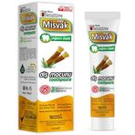 BYBARS MİSVAK DİŞ MACUNU DOĞAL MİSVAK AĞACI ÖZLÜ 75ML(120GR) Yanında Bambu Diş Fırçası