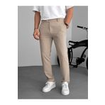 BYBASICMAN Bej Slim Fit Kumaş Pantolon KE-