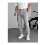 BYBASICMAN Gri Slim Fit Kumaş Pantolon KE-