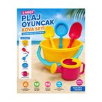 BYCEGU 5 PARÇADAN OLUŞAN OYUNCAK KUM KOVA KÜREK İBRİK OYUNCAK SETİ PLAJ SETİ