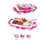 BYCEGU 93299 IŞIKLI VE AKSESUARLI İLGİ ÇEKİCİ EĞLENDİRİCİ TEPPANYAKİ OYUNCAK IZGARA