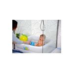 BYCEGU ŞİŞME TABAN BEYAZ RENK KARE MODEL ŞİŞME HAVUZ BEBEK HAVUZU 86X86X25 CM BW51116
